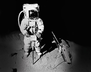 1971 - Primer Taladro en la Luna